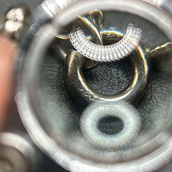 VTG Sterling Beaded Pearl Bracelet, 7.5” - Picture 3 of 7